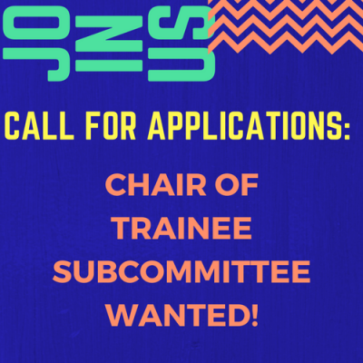 Call for Applications: Chair of Trainess Subcommitte wanted!